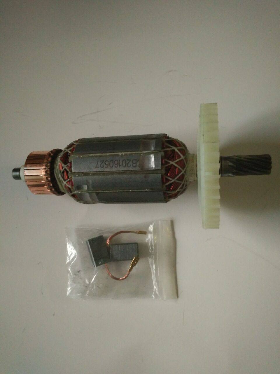 Dust blaster small cyclone dust-free saw Multi-function woodworking push table saw accessories rotor carbon brush