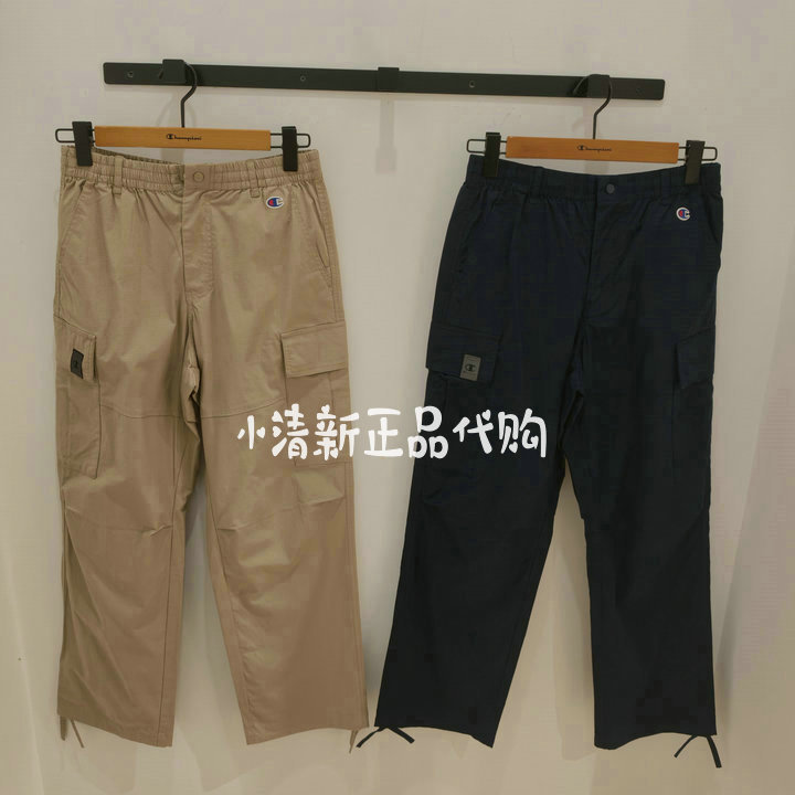 Champion Casual Cargo Pants for Men 2026 Summer New Loose Straight-Leg Trousers U6Bptsm302