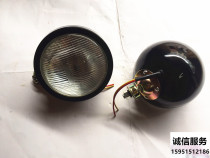 Longgong round headlight engineering vehicle round headlight 5 inch round lamp assembly 24v bulb type