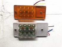 Semi-trailer truck mid-set trailer LED Electronic side light width indicator turn signal 24V