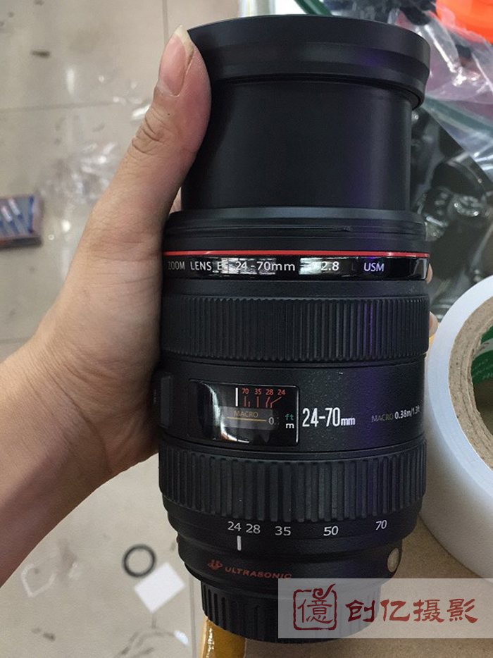 Giá trị tuyệt vời Canon 24-70mm f 2.8L USM Máy ảnh DSLR chống rung Canon 24-70 thế hệ