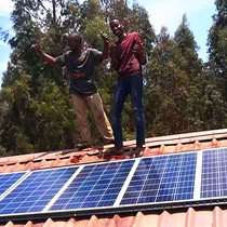 Solar power system Household outdoor full set of 220V large photovoltaic panels 3000W with refrigerator high-power machine