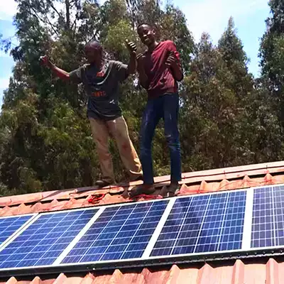 Solar power generation system Household outdoor full set of 220V large photovoltaic panels 3000W with refrigerator high-power machine