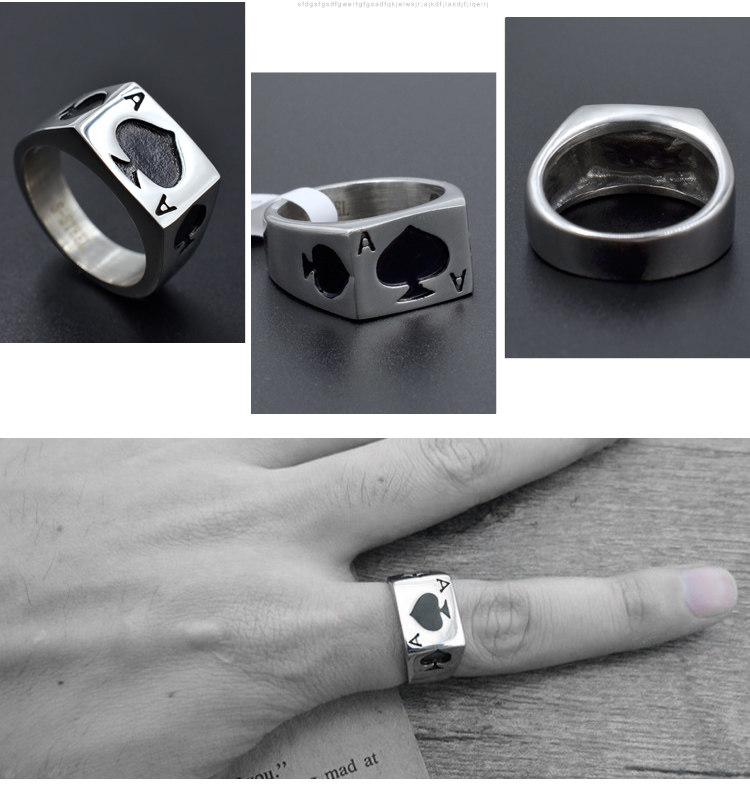 Bague homme OTHER   en Acier au titane - Ref 3087325 Image 33