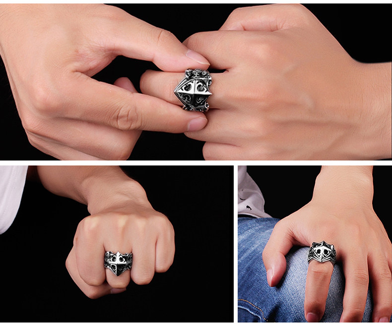 Bague homme OTHER   en Acier au titane - Ref 3087325 Image 28