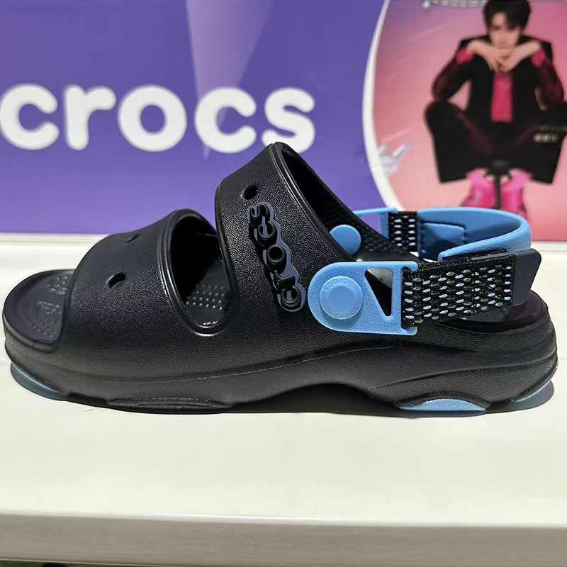 Authentic Crocs Summer Men's Shoes Open-Toe Casual Clogs Sandals Beach Shoes Women's Shoes 207711