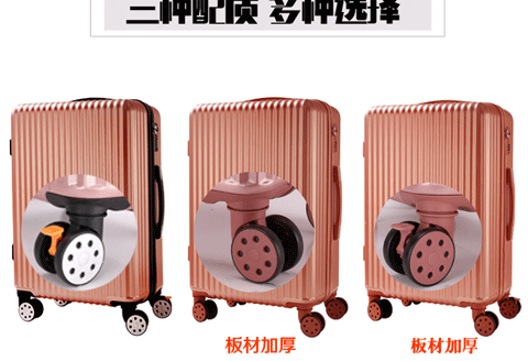 Trường đại học hành lý xe đẩy trường hợp nữ phiên bản tiếng Hàn của hộp mật khẩu 24 inch nhỏ tươi hộp caster 26 hộp du lịch vali bamozo