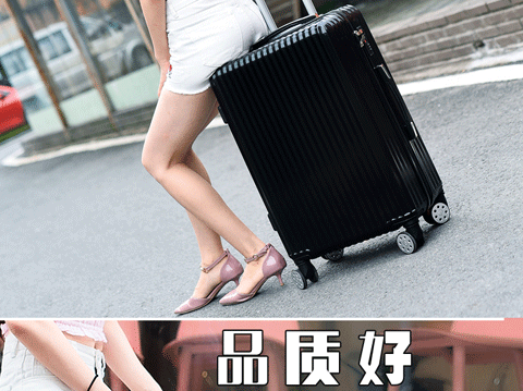 Sinh viên đại học xe đẩy hành lý nữ phiên bản tiếng Hàn của hộp mật khẩu nhỏ tươi 24 inch hộp caster 20 vali dễ thương vali cho bé