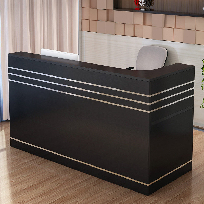 Guangzhou Office Furniture Corner Cashier Cashier Counter Company Front Office Reception Desk Repair Desk Hotel Hotel Bar Hotel Bar Desk Consulting Desk