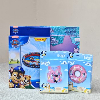 Bluey original inflatable swim vest children's pool