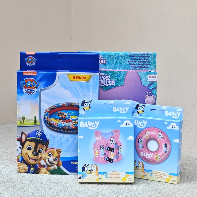 Bluey original inflatable swim vest children's pool