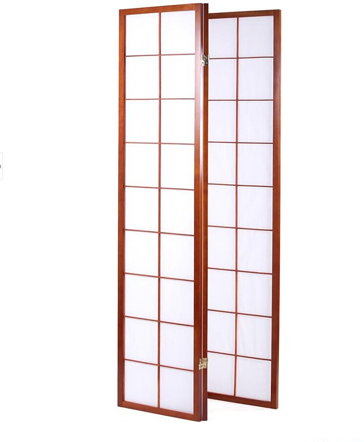 Không gian miễn phí đặc biệt gỗ thông màn hình lục địa phân vùng Nhật ký nhiếp ảnh nền tường không dệt phòng trà màn hình - Màn hình / Cửa sổ vách ngăn lam gỗ