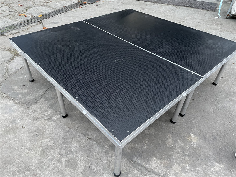 Aluminum alloy T stage lifting pin buckle fast assembly school hotel conference assembly stage shelf kindergarten wedding