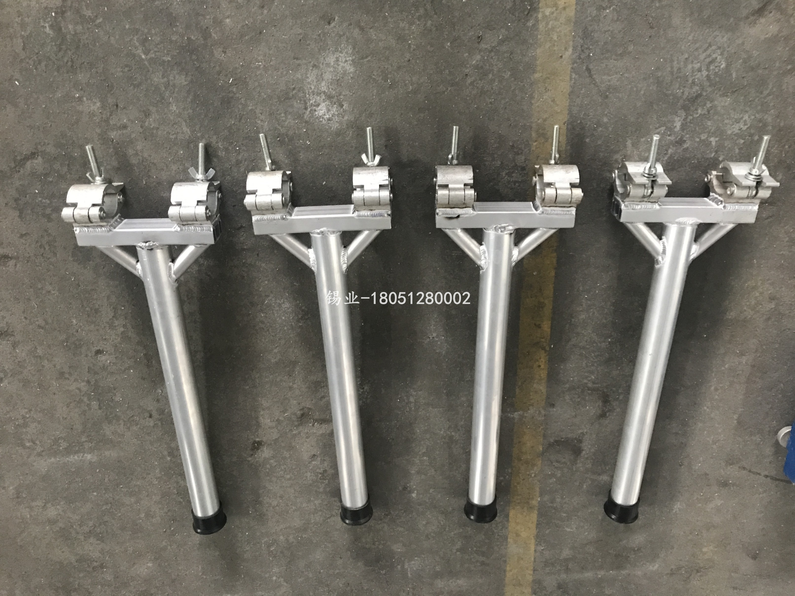Aluminum alloy truss hanging lamp paw simple lamp frame hanging bar hanging bar manufacturer direct sales stage truss