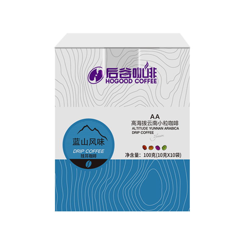 后谷 蓝山风味 云南小粒挂耳咖啡 10g*10袋 天猫优惠券折后￥24.9包邮（￥29.9-5）