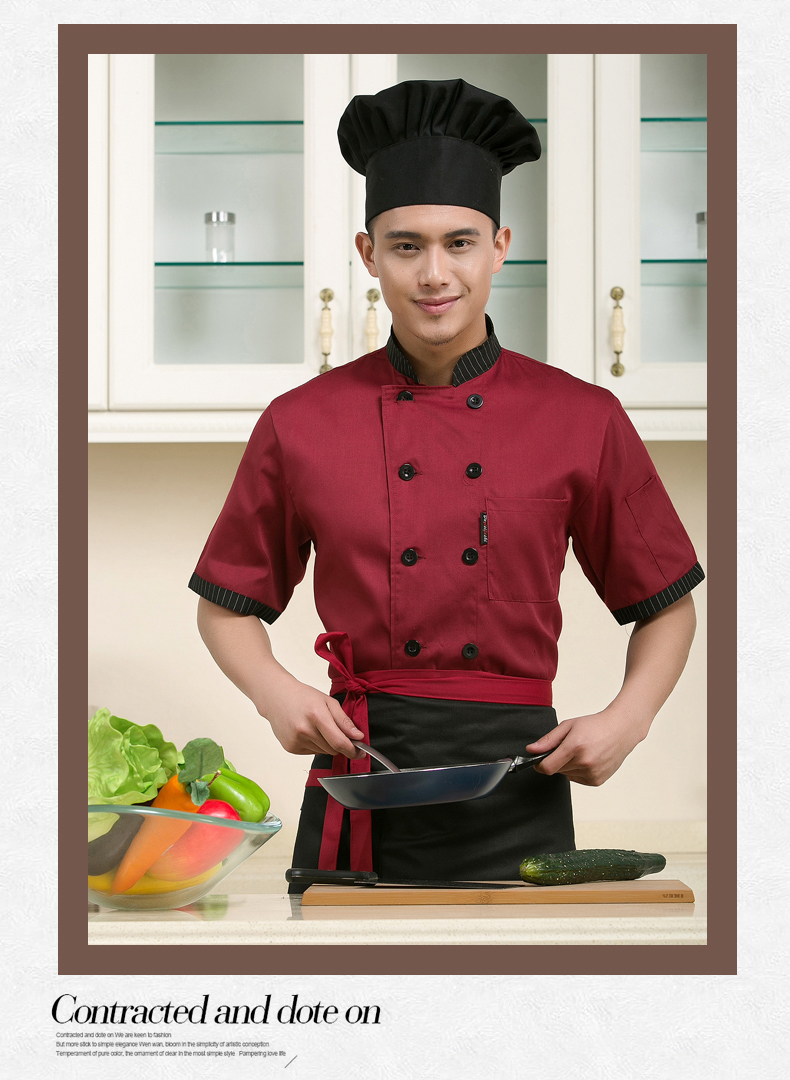 Veste chef cuisinier en polyester - Ref 1910864 Image 22
