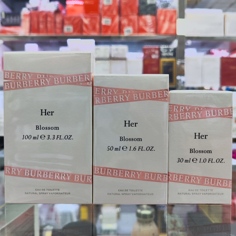 Burberry Her Women's Perfume Floral and Fruity Sweet Fragrance Authentic Purchase from Hong Kong