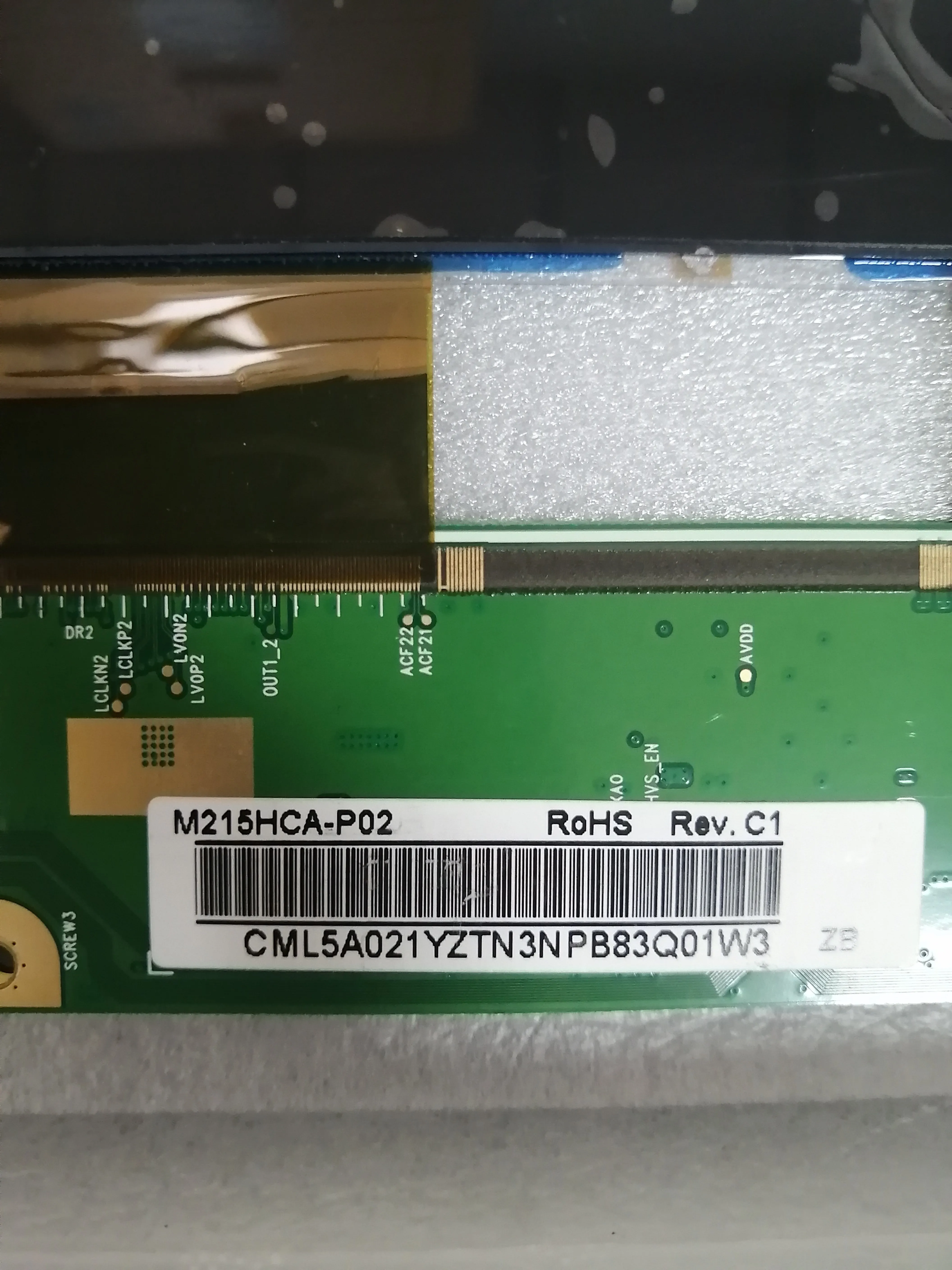 M215HCJ-P03 M215HCA-P02 P5Z Чимеи новый оригинал оригинал A регламент 21.5-дюймовый LCD стекло 1k