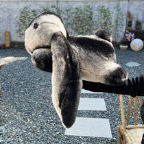 Yue Ai Fur Rex Rabbit Fur Frost Color Custom Color Luxurious Creative Large Cute Childrens Birthday Gift Fur Doll