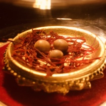 Gongga Temple 10th Panchen Lama Pagoda Derivative Solid Son 3mm Open Pagoda