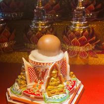  Source: Gongga Temple Mileribaozi tie-up product level is very high with a large Tibetan stupa dharma device