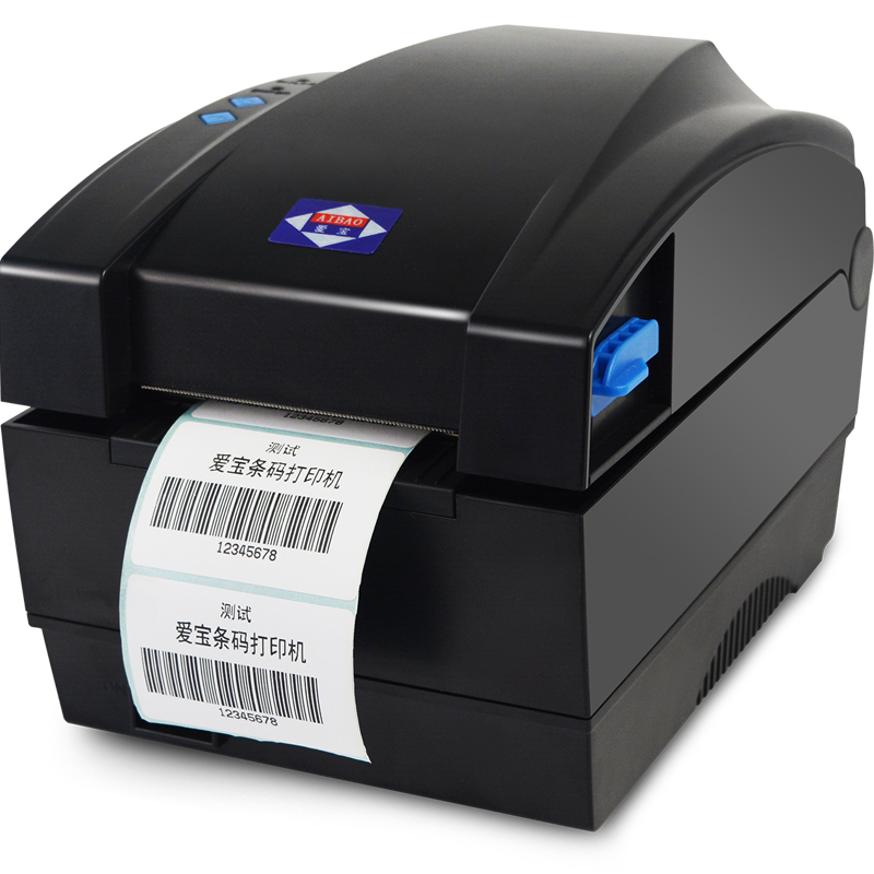 Aibao Bc-80155T Bluetooth Thermal Barcode Label Printer Self-Adhesive Clothing Tags Supermarket Manufacturer