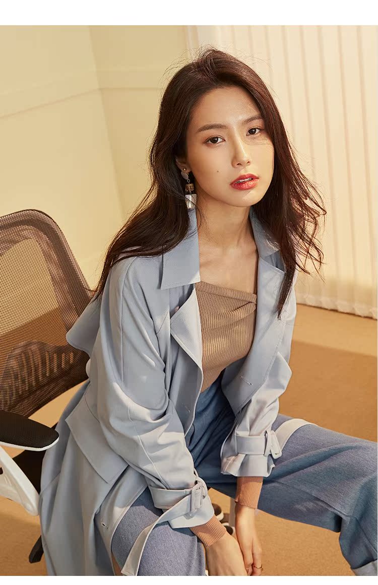 Fan Si Lanen Áo len cổ chữ V nữ tay dài 2018 mùa thu mới tự trồng áo sơ mi chạm đáy áo len mỏng phần hoang dã áo cardigan nữ hàn quốc