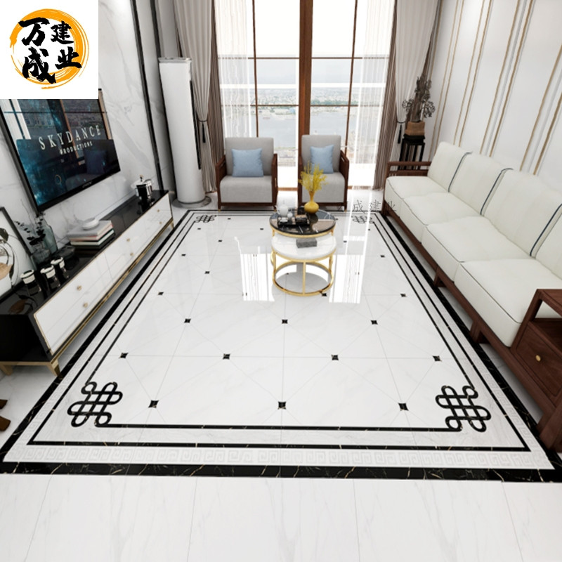 New Chinese Living Room Parquet Floor Tiles 800x800 Hallway Parquet Infinity Parquet Tile Puzzle Throwing Crystal Brick
