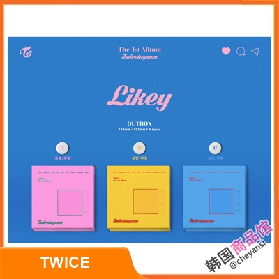 Печать дважды регулярно 1 официальная карта Twicetagram