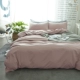 net giường bông đỏ bông ba mảnh khăn trải giường chà nhám 1,5m 1.8m chăn Mikasa gia đình rắn bốn - Bộ đồ giường bốn mảnh
