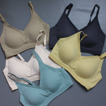 Day Single Tech Detachable Breathable Cups Seamless no-scarred bra bra bra All cups No steel ring Sport Sleep