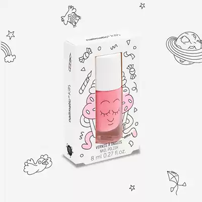 Nailmatic children's environmental protection nail polish tasteless and washable 8ml color for babies over 3 years old