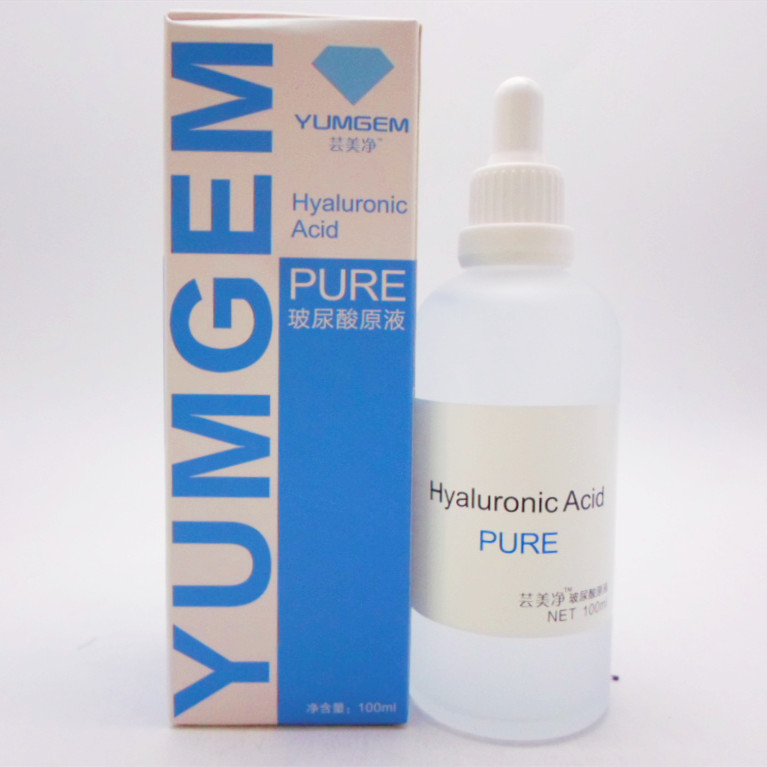 Yunmeijing hyaluronic acid original solution 100ml moisturizing hydrating ampoule essence anti-wrinkle shrinkage firming pore repair