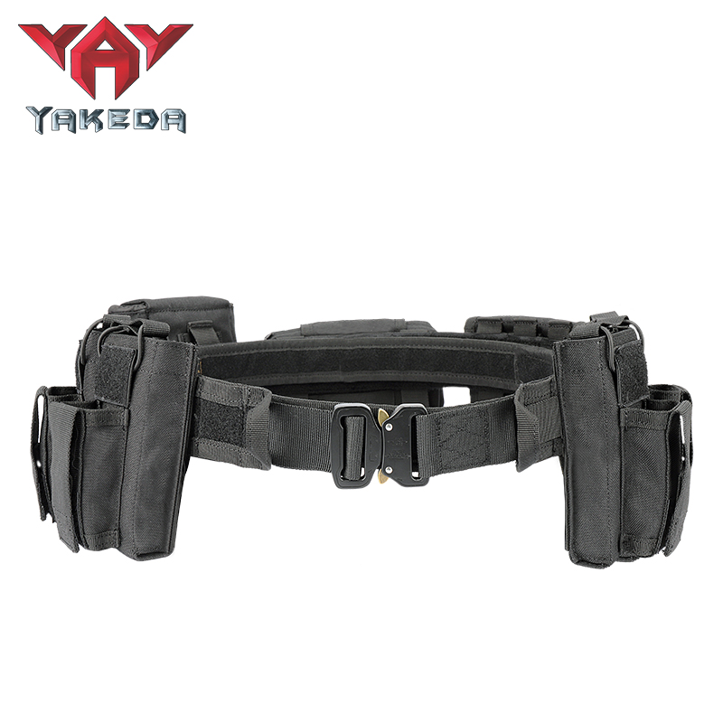 New MOLLE Tactical Belt Nylon Multifunctional Combined Patrol Belt Outdoor CS Equipment Belt