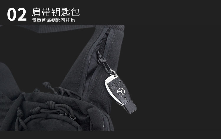 Yakoda túi ngực thể thao túi Messenger túi nhỏ chiến thuật túi đeo vai ngụy trang ngoài trời du lịch ba lô thiết bị quạt quân đội - Túi vai đơn túi mlb