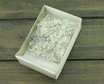 Pack of 800 white pins white pearl colored needles bead needles positioning needles cross stitch bead needles clothing fixing needles