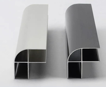 Public bathroom partition accessories aluminum corner