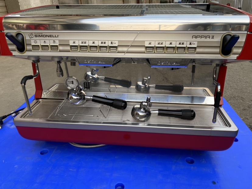 Second-hand Nuova Nova Italian double-head APPIA life commercial electronically controlled semi-automatic coffee machine spot