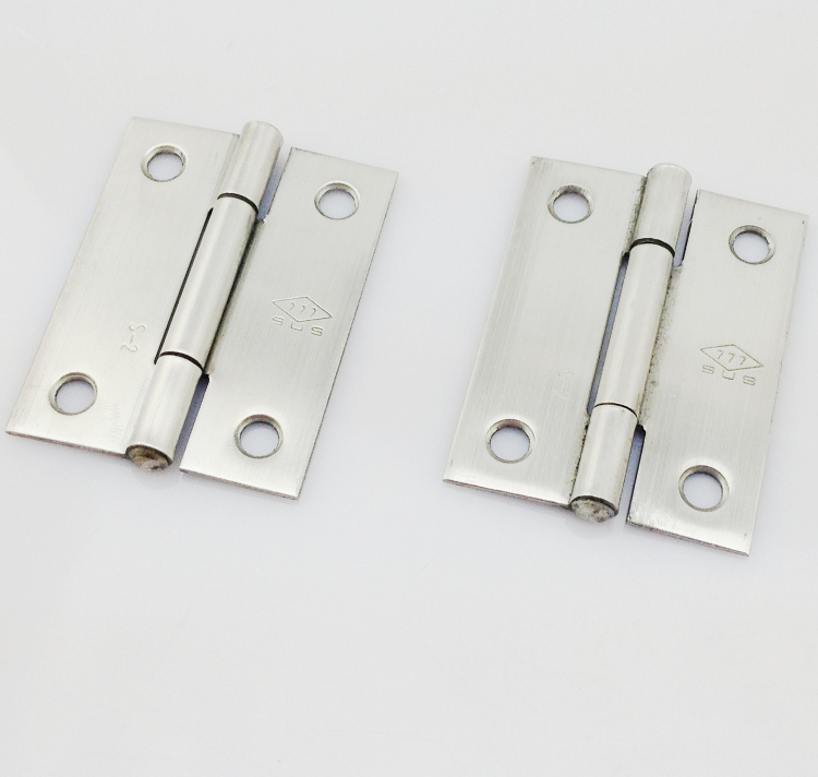 777 brand national standard 2 inch stainless steel hinge furniture cabinet door hinge 50 * 38 * 1.1mm craft box hinge