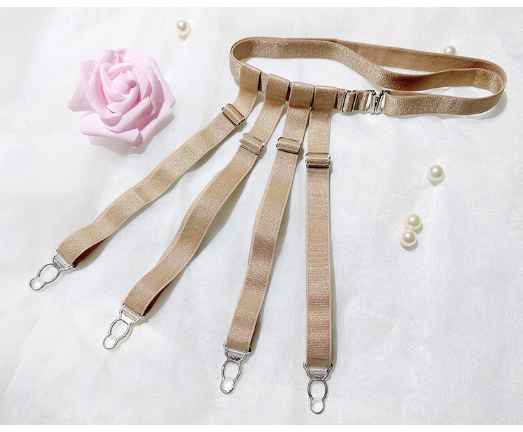 Thắt lưng garter dây đeo vớ vớ chống trượt vớ qua đầu gối đùi vớ miếng đệm đầu gối chống lại clip cho nam và nữ - Nịt Tất dây nịt vớ 