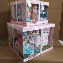 Yasini leisurely time gift box doll girl birthday gift fashion dress up doll girl house toys