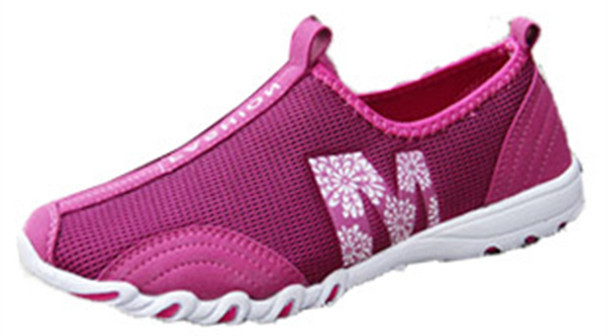  Summer Breathable Women's Shoes Mesh Shoes Women's Running Shoes Breeze Jogging Shoes Mesh Sports Shoes Women's Travel Shoes Single Shoes