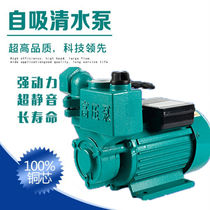Household self-priming pump water pump Miniature 220V car wash pressurized pump High lift booster pump well water pumping water tower water supply