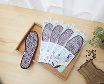 Shenrong deodorant insole factory direct supply log impression insole cotton cloth insole deodorant and sweat-absorbing insole