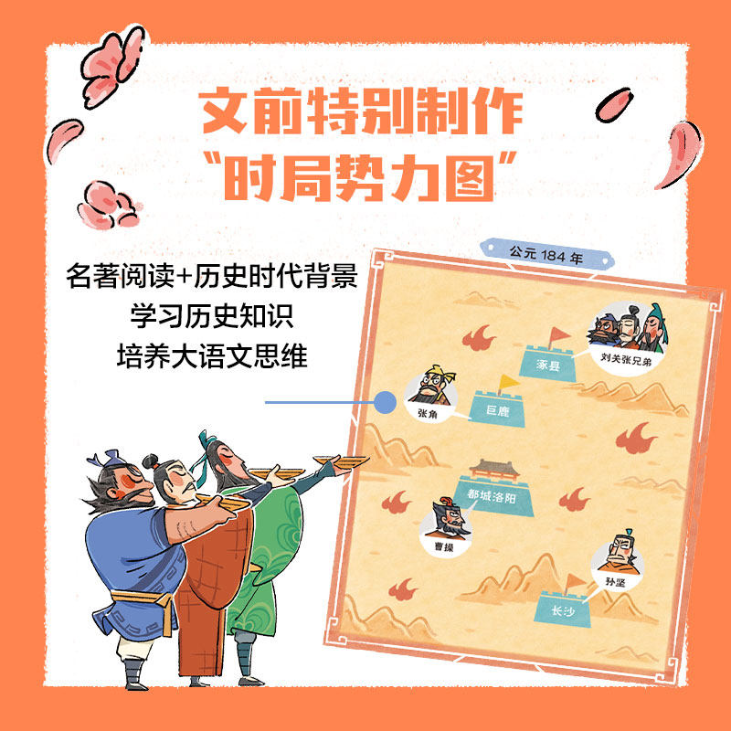 三国演义 (少儿版) 小学生成长书 名师导读版 中国经典童话【中国語版