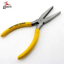 Feilu 6-inch chrome vanadium steel flat nose pliers 150mm toothless flat nose pliers flat nose pliers RT-603
