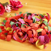 Piñata filler colored paper roll