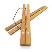 Craftsman Maru new embroidery tool hanging painting material solid wood hanging shaft mounting magnet suction hanging shaft