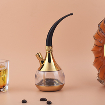 Dual-purpose hookah full set of filter hookah pipe fine cigarette bag multi-layer filter pipe cigarette pipe hookah magnet cigarette nozzle