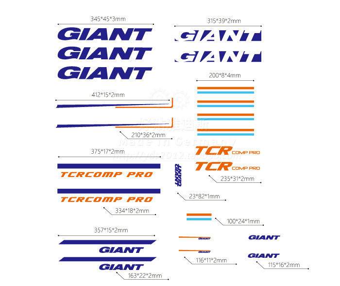 Autocollant pour vélo - Ref 2281685 Image 9